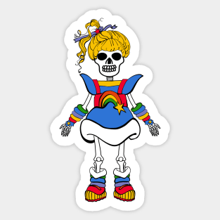 Skeleton 8 Sticker